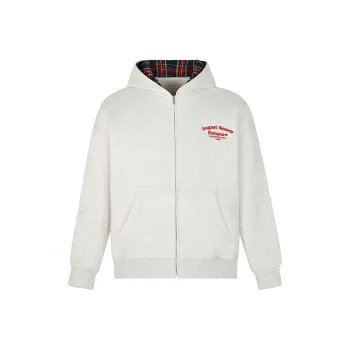 FORUYES Sweatshirt Women's White Gray