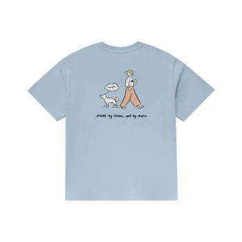 New Balance x PK LIANMINGKUAN SS23 T Shirt Women's Light Blue