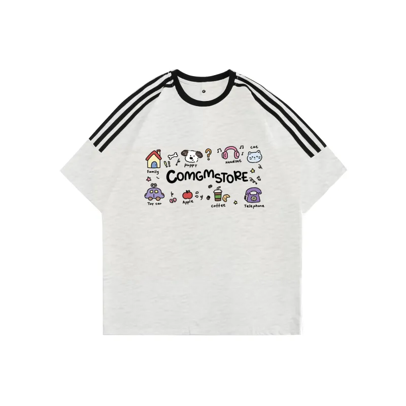 COMGM Raglan Sleeve T Shirt Women's-21
