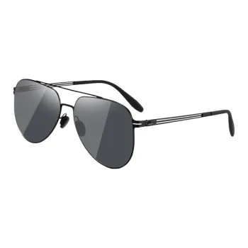 BERTHA Alloy Aviator Sunglasses Unisex Black, Gold, Gunmetal, Silver