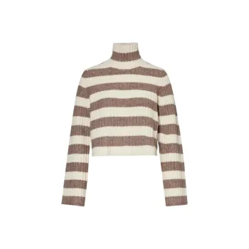 THEORY Sweater Women's Brown White