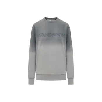 JW Anderson Logo Embroidered Tie Dyed Sweatshirt