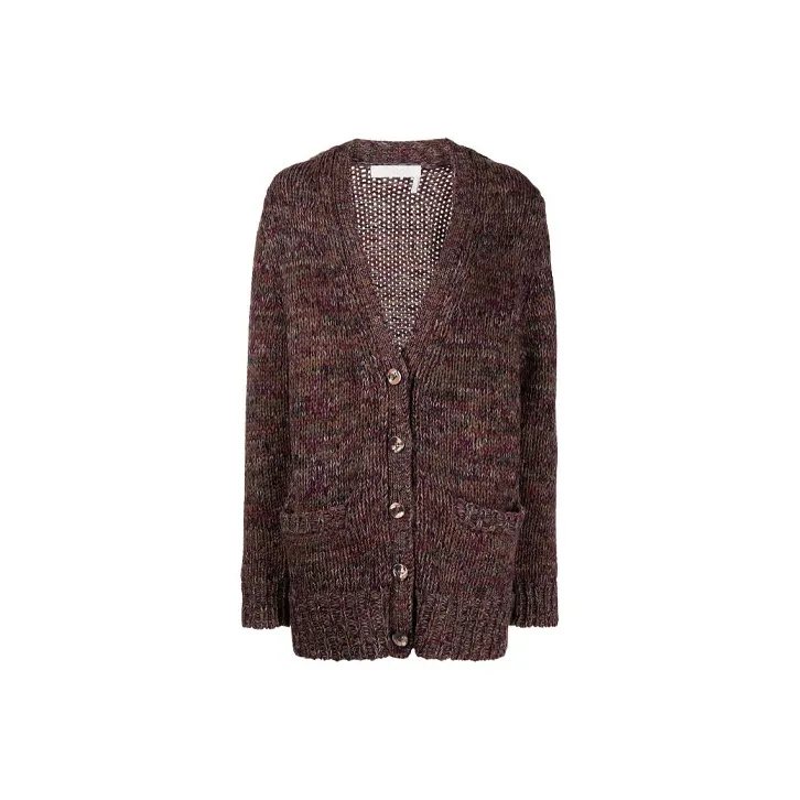 Chloe Loose Fit Knitwear Women's Purple-0