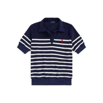 Polo Ralph Lauren SS22 Polo Shirt Women's Marine Blue
