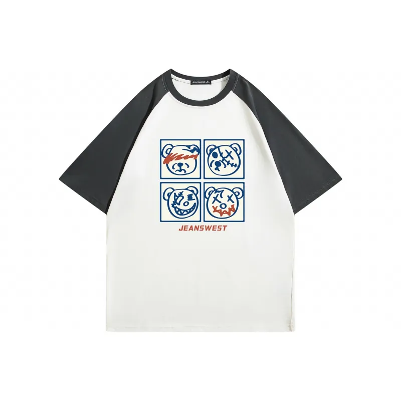 JEANSWEST Raglan Sleeve T Shirt Women's-12