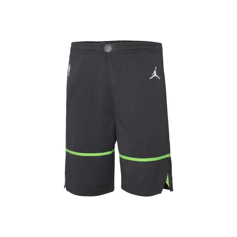 NBA Minnesota Timberwolves Statement Swingman Short Casual Shorts Men's Black-0