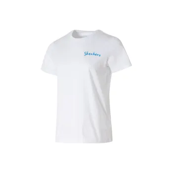 Skechers T Shirt Women's Bright White 0019