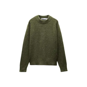 ZARA Sweater Women's Khaki Green