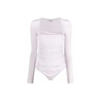 GANNI Bodysuits Women's Pink