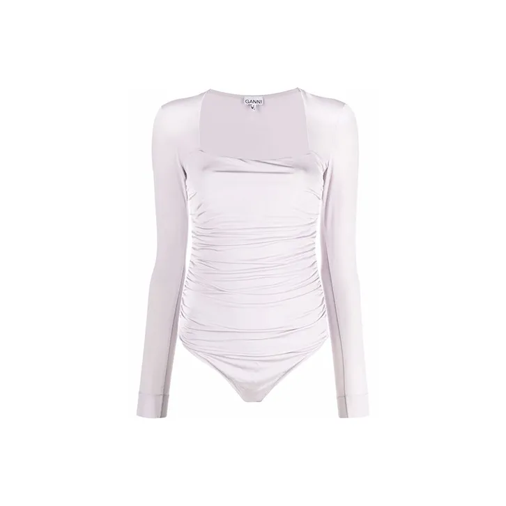 GANNI Bodysuits Women's Pink-0