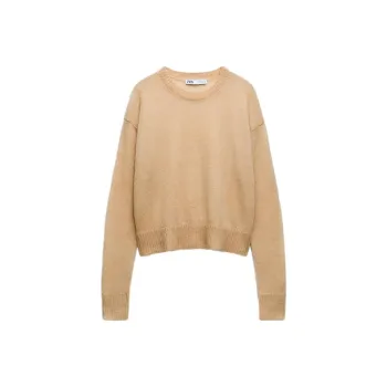 ZARA Sweater Women's Light Camel