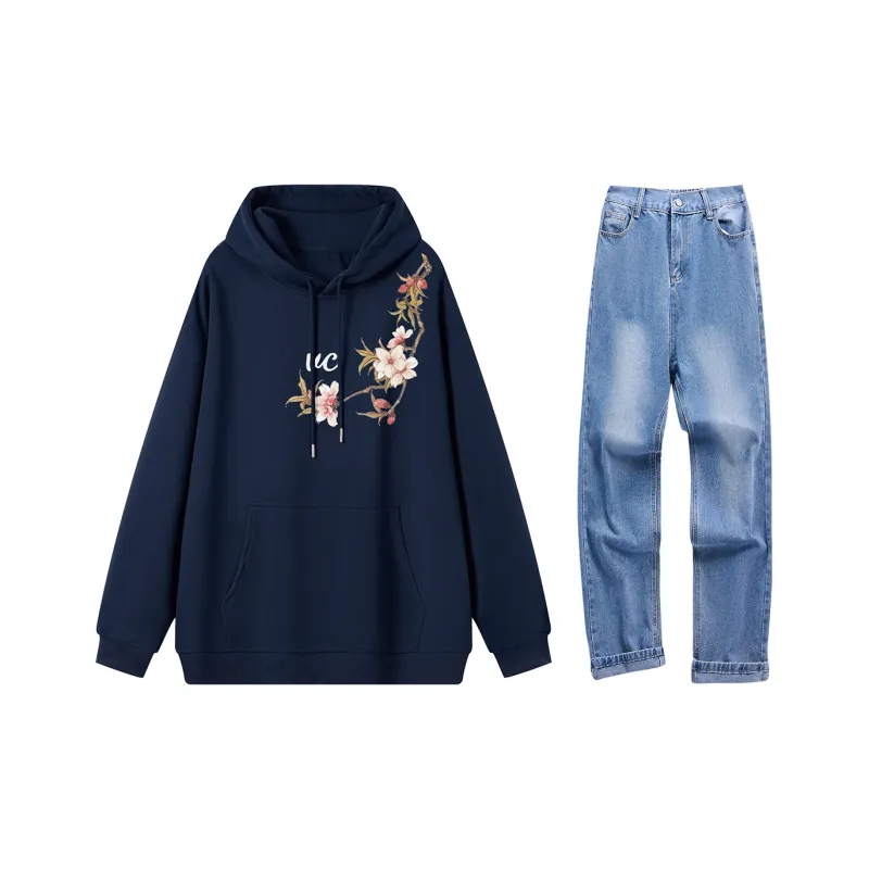 VniVerseVClub Sweatshirt Set Unisex-12