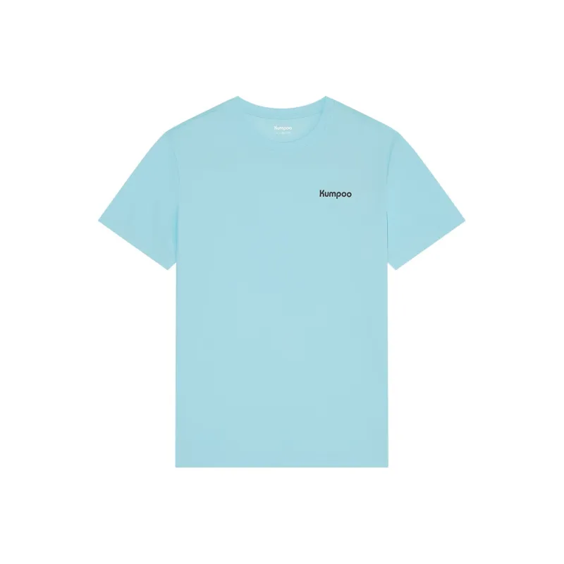 KUMPOO Nebula Series Badminton Jersey Unisex Light Blue-0