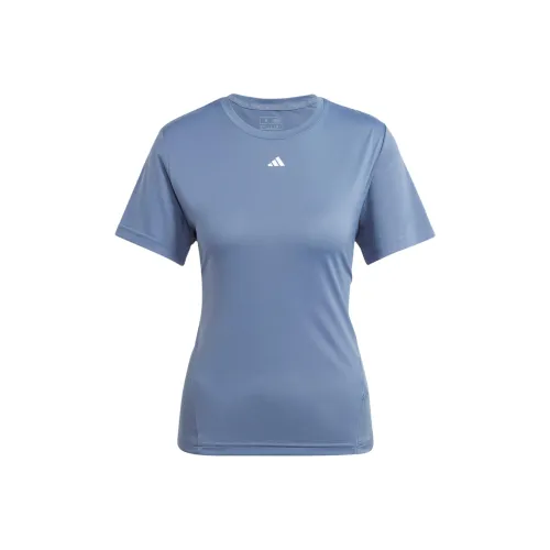 Adidas Regular T Shirt Women's Blue