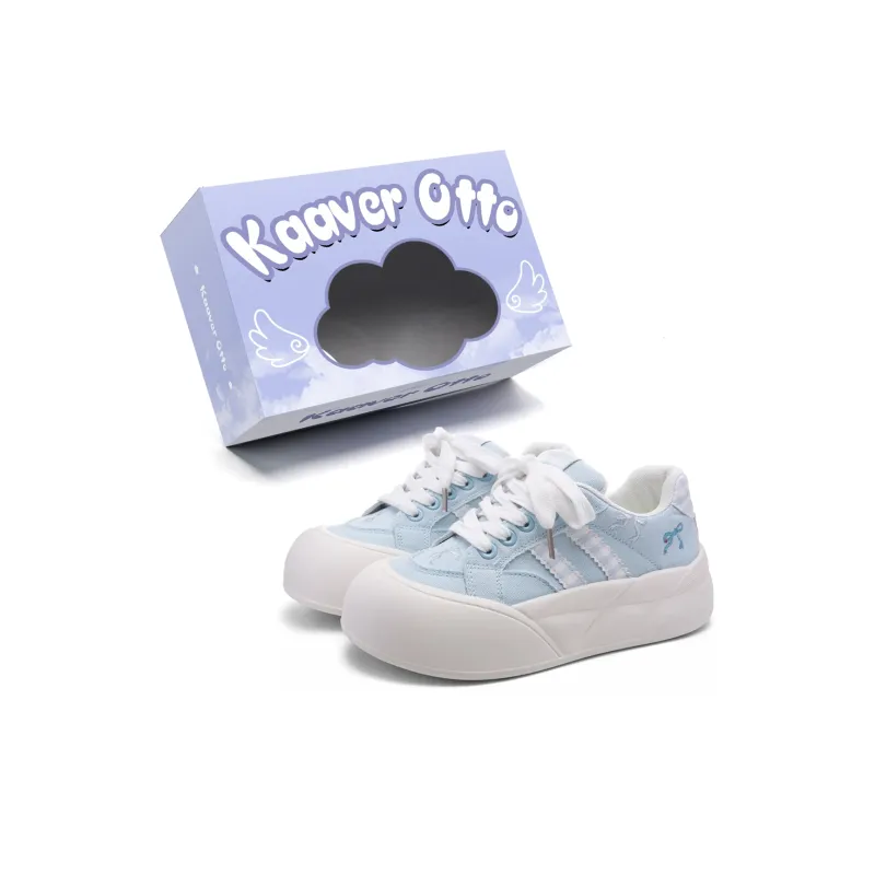 KAAVER OTTO Slip Resistant, Abrasion Resistant, Breathable Low Top Skateboard Shoes Women's-6