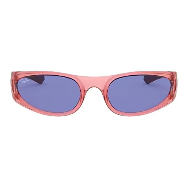 RayBan Nylon Irregular Shape Sunglasses Unisex Pink-1