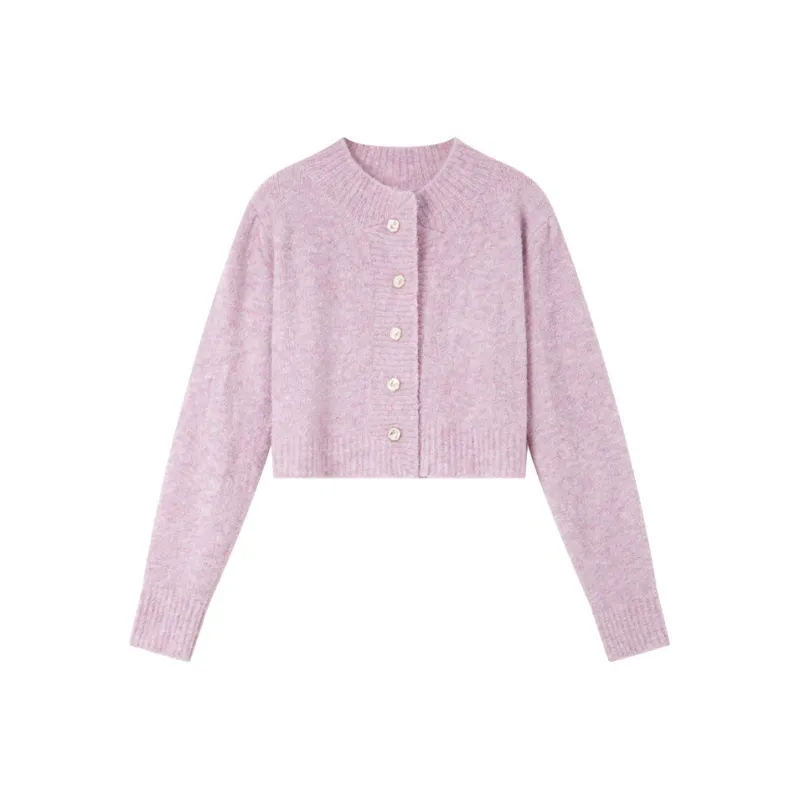 VIMLY Sweaters Women's Pink Purple-0