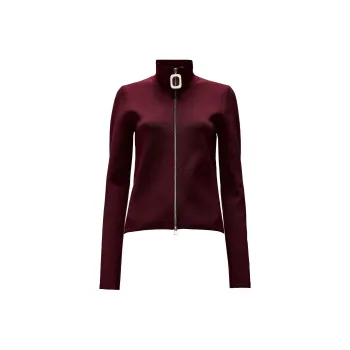 JW Anderson Zip-Up Straight Hem Cardigan