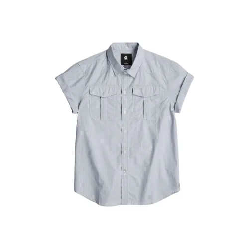 G-STAR RAW Shirt Women's Grape Juice Mini Stripes