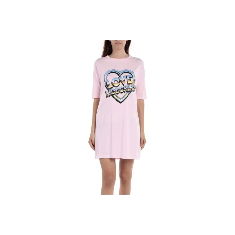 LOVE MOSCHINO T Shirts Women's Pink-0