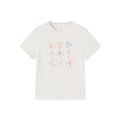 HUOLIDEDITU T Shirt Women's White