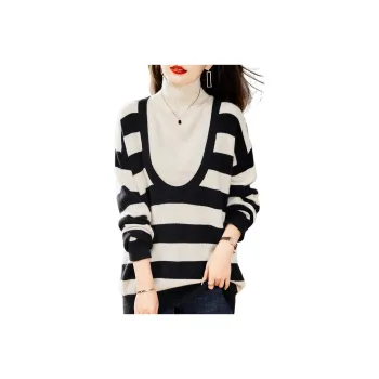 Mokana Sweater Women's Black White