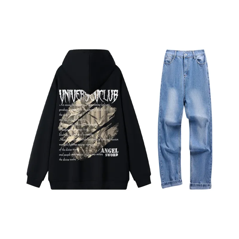 VniVerseVClub Sweatshirt Set Unisex-6