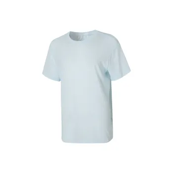 Nike Drop Shoulder Sleeve T Shirt Women's Glacier Blue