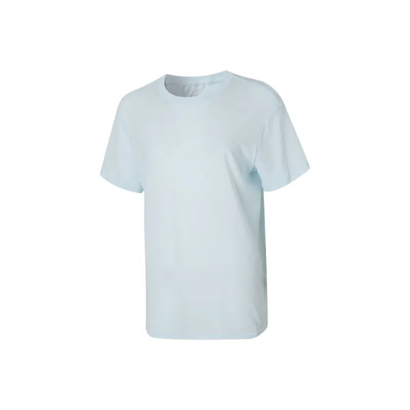 Nike Drop Shoulder Sleeve T Shirt Women's Glacier Blue-0