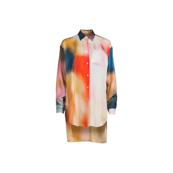 LOEWE Blur PrinT Shirt 'Multicolor'
