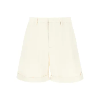 Valentino Turn Up Hem Bermuda Shorts
