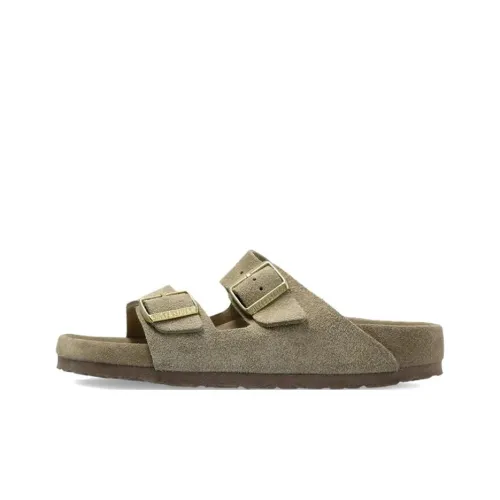 Birkenstock Arizona Slip Resistant Abrasion Resistant Slide Slippers Women's Umber