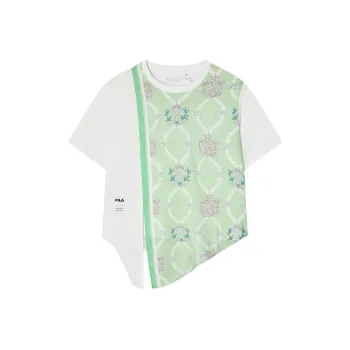 FILA Set in Sleeve T Shirt Women's Sun White