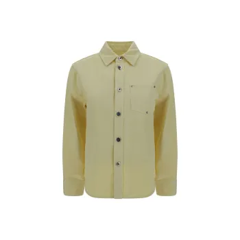 Bottega Veneta SS24 Shirt Women's Banana Yellow