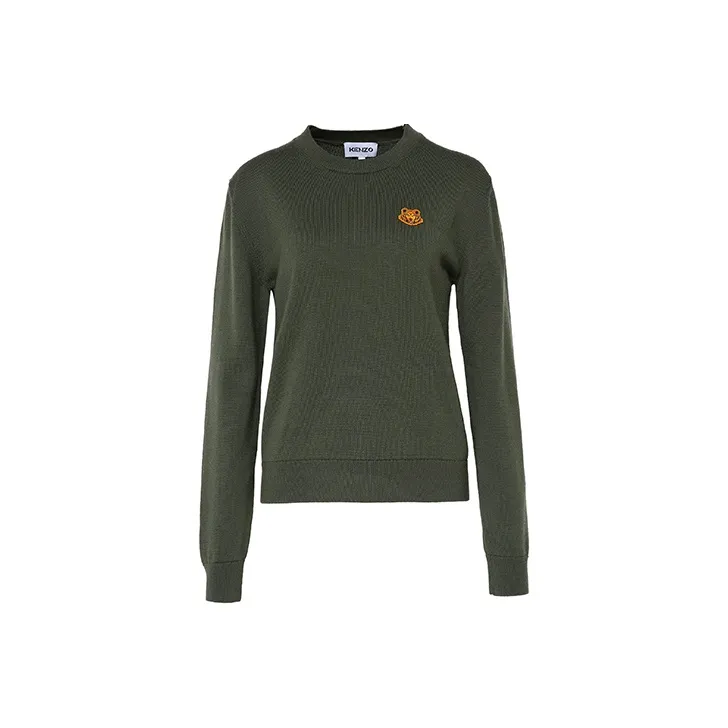 KENZO Sweatshirts Women's Army Green-0