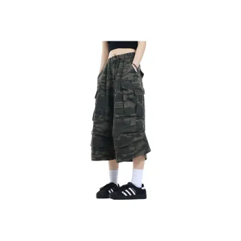 NEVER RULE Casual Shorts Unisex Camouflage
