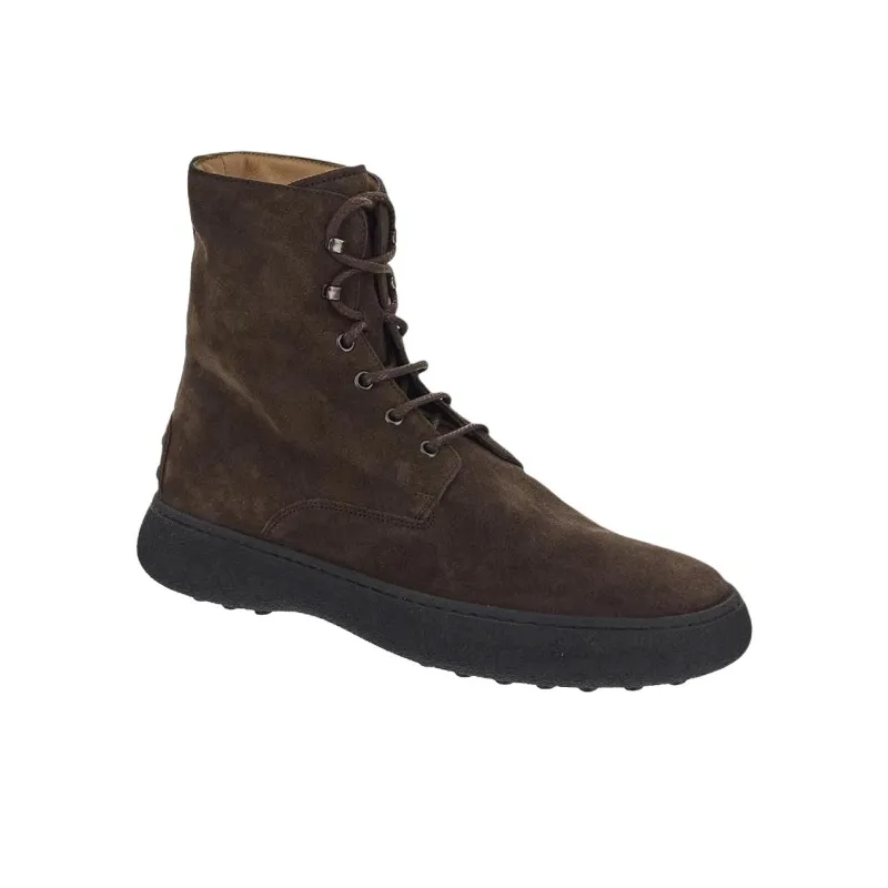 TOD'S Winter Lace Up Ankle Boots-2