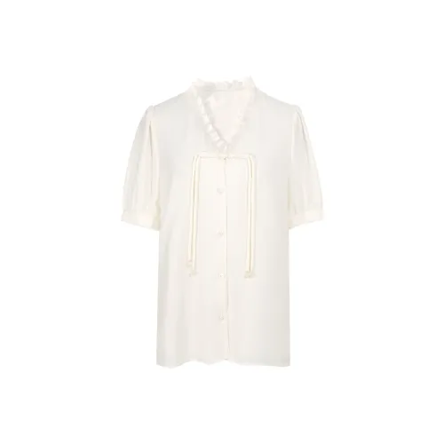 3COLOUR Shirt Women's Milk White
