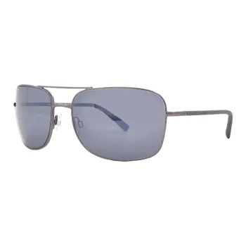 REVO Metal Aviator Sunglasses Unisex Silver