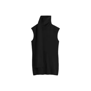 TOTEME Scaraf Detailed Knitted Sleeveless Top