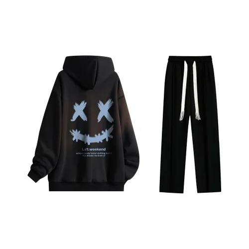 LA'T.WEEKEND Sweatshirt Set Unisex
