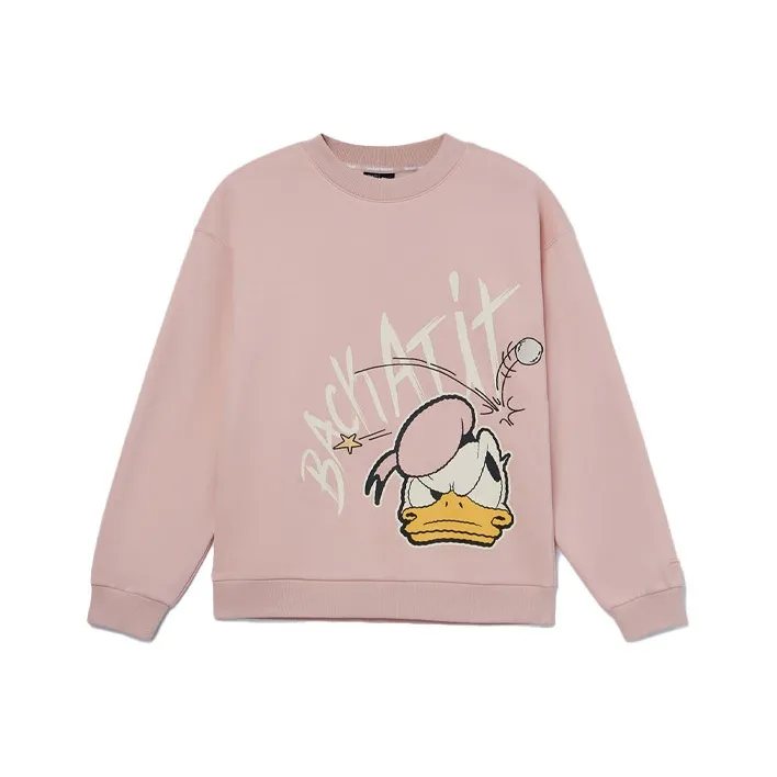 LiNing Disney Sweatshirt Women's Smoke Rose Pink-0