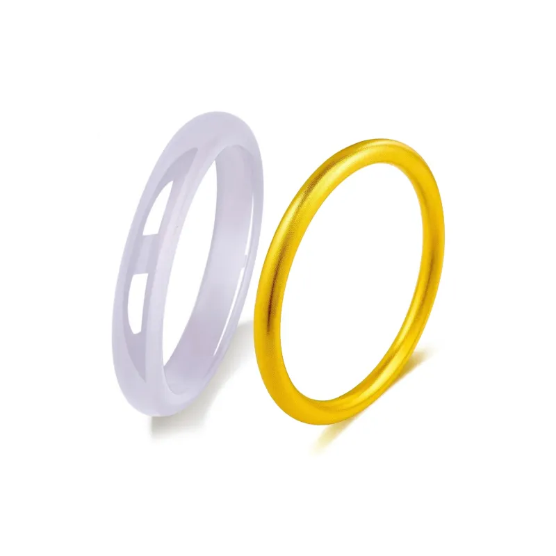 Kowloonko Glass Cat Eye Jade Bangles Women's-15