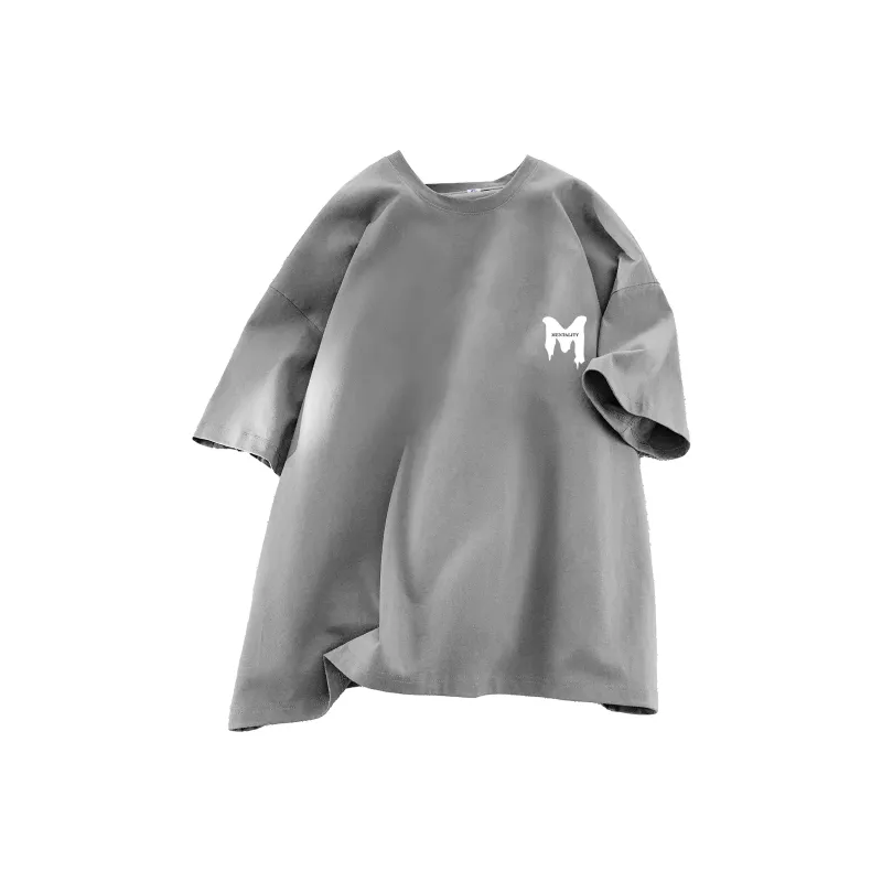 Warrior Huichao Cloud Sail Collection Drop Shoulder Sleeve T Shirt Unisex-11