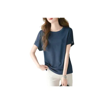 【dme】 T Shirt Women's Peacock Blue
