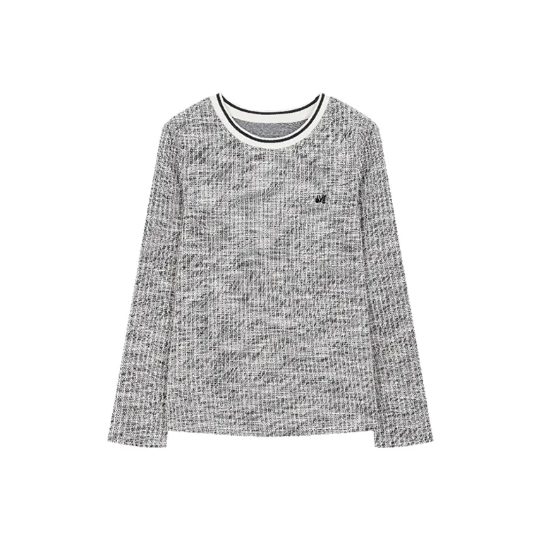 Mo Han Yi Mei T Shirt Women's Black White-0