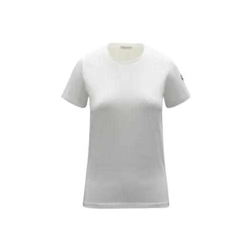 Moncler Regular T Shirt Women's Raw White