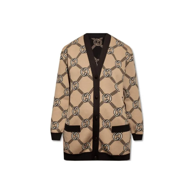 GUCCI Reversible Interlocking G Cardigan-0