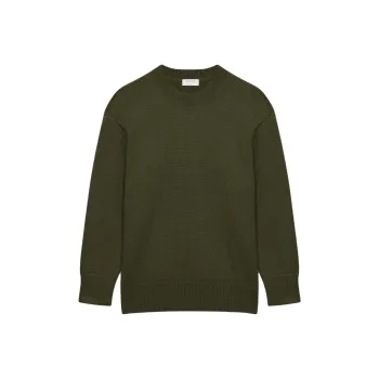ARITZIA Babaton Nico Merino Wool Sweater Sweater Women's Fatigue/Army Green