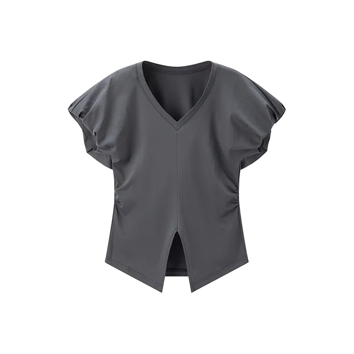 PEACEBIRD Puff Sleeve T Shirt Women's-2